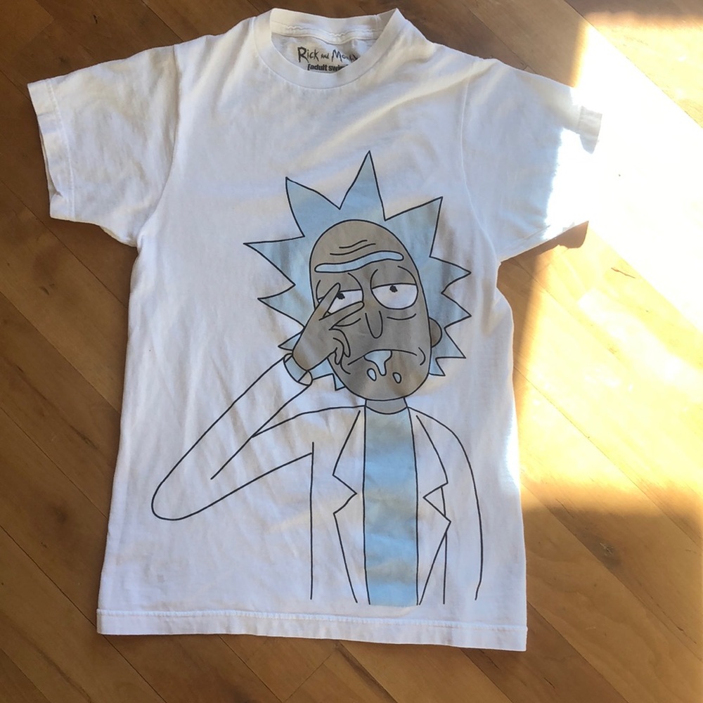 White Rick and Morty T-Shirt